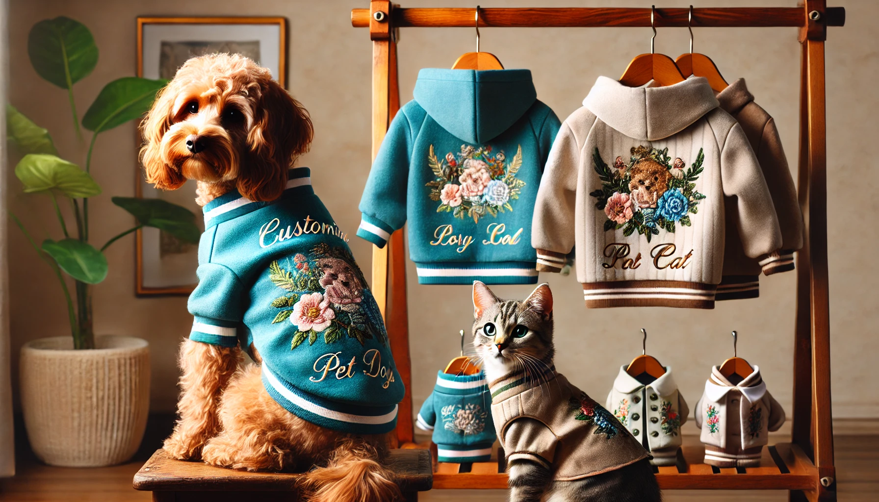 customized pet apparel