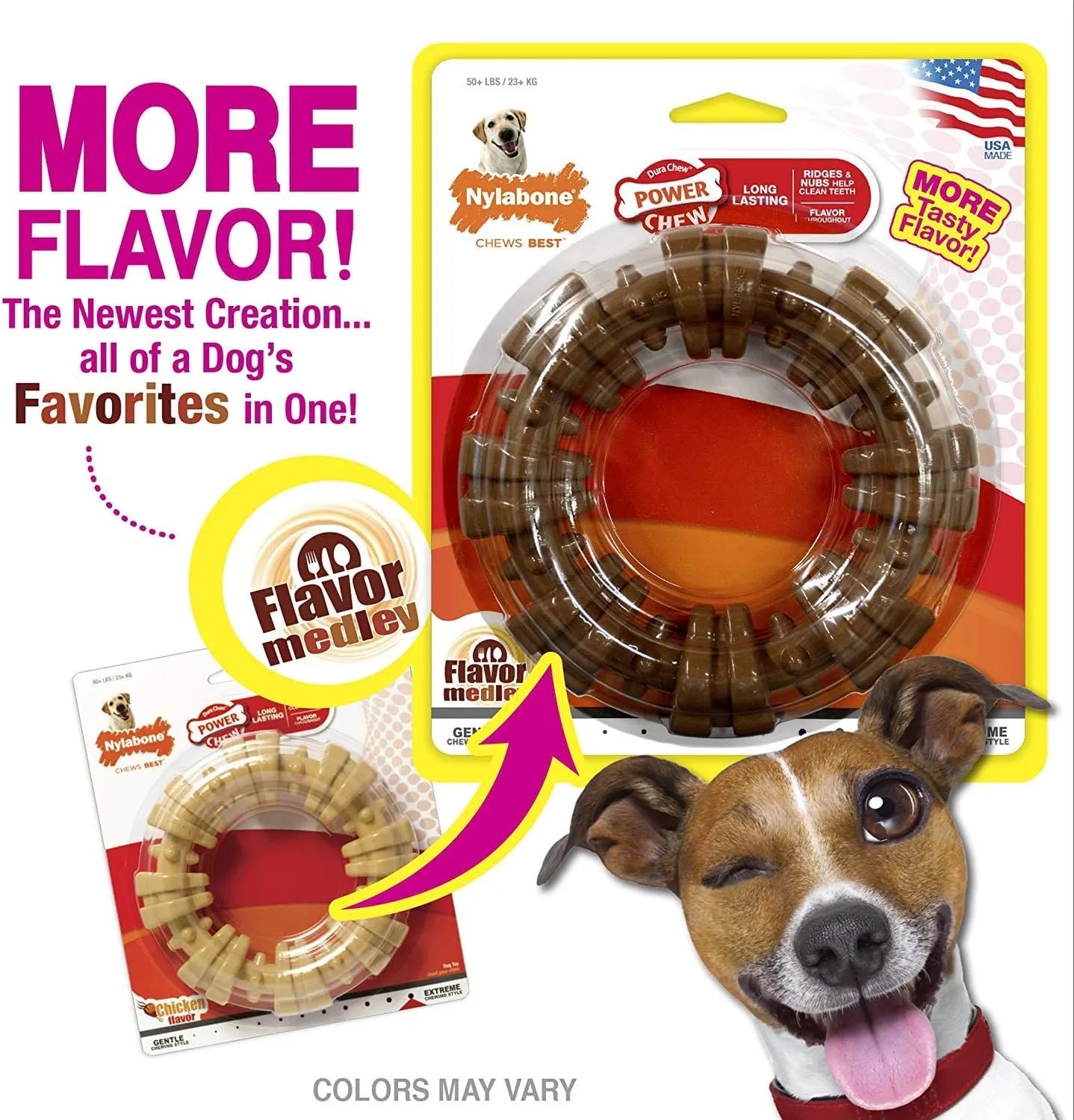 Nylabone Dura Chew Textured Ring picture